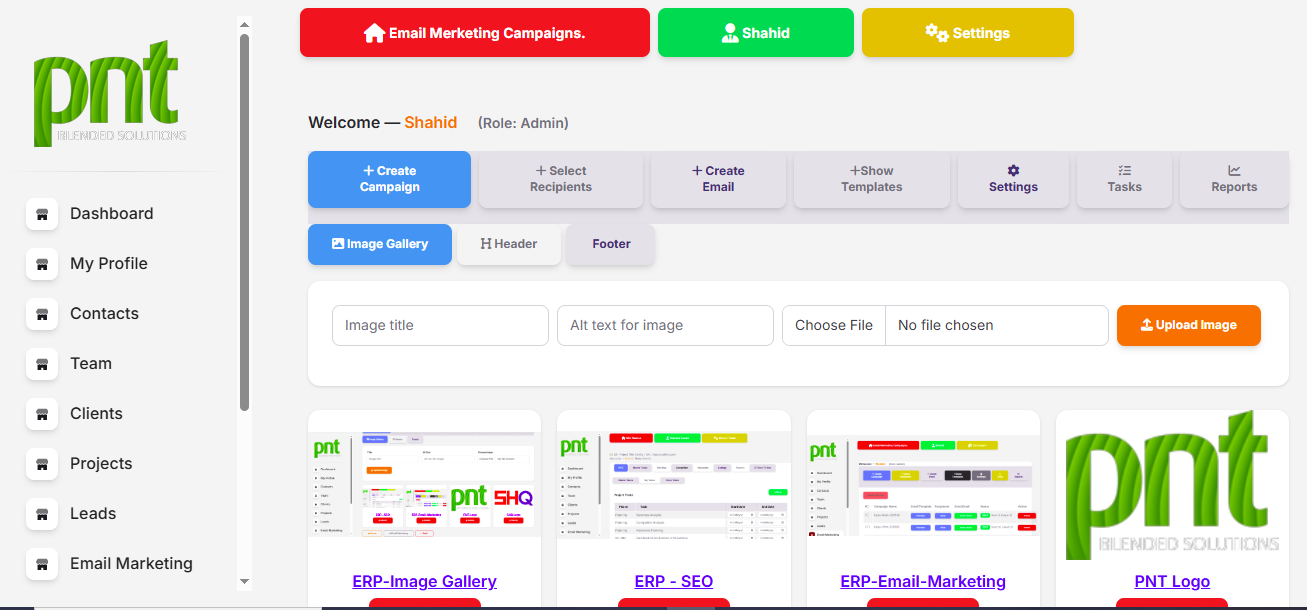 PNTERP Contacts Management Screenshot 3